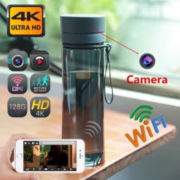 Sports Water Bottle with Built in Camera